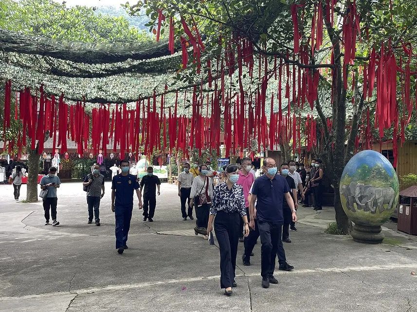 【安全環(huán)?！吭颇鲜“参瘯?huì)第十督查組到原始森林公園檢查指導(dǎo)-1.jpg